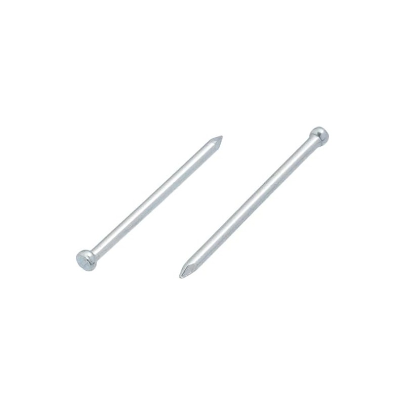 1.6mm x 30mm Galvanised Steel Bright Oval Lost Head Joinery