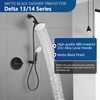 Shower Faucet Handle Trim Kit for Delta Tub and Shower