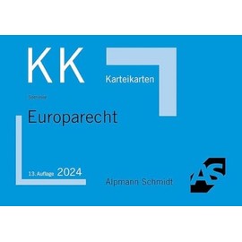 Karteikarten Europarecht (Karteikarten Öffentliches Recht)
