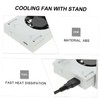 DOITOOL 1set Cooling Fan Vertical Stand with Adjustable Speeds Dual