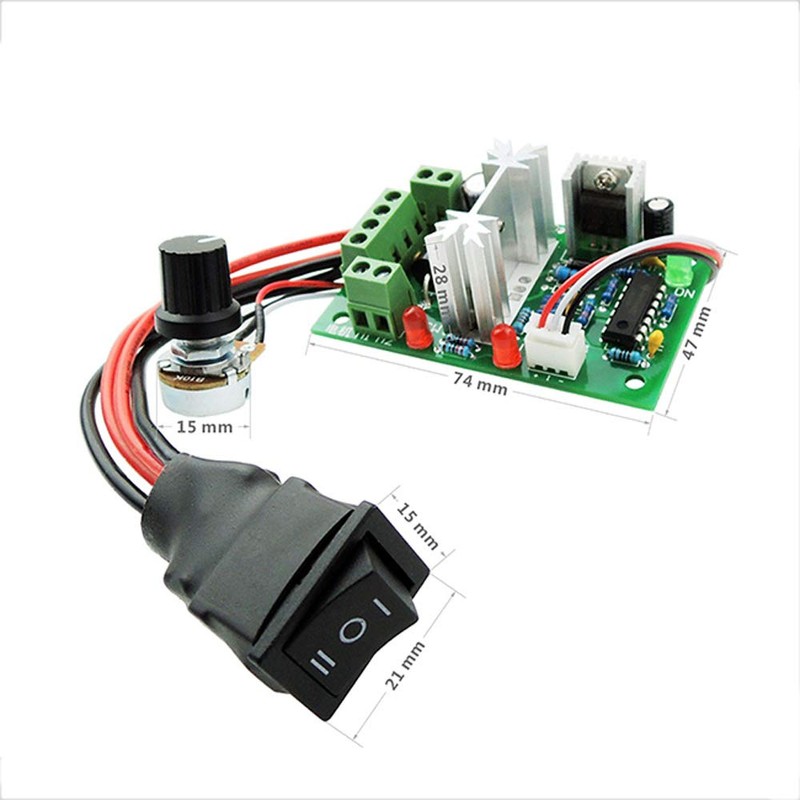CCM6N PWM DC Motor Speed Controller 6V-30V 6A Positive Inversion