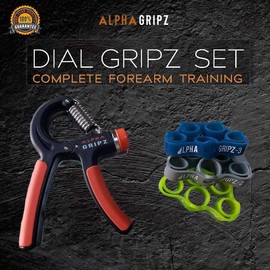 Alpha Gripz DIAL GRIPZ - Strengthener Set - Style: Dial Gripz Solo