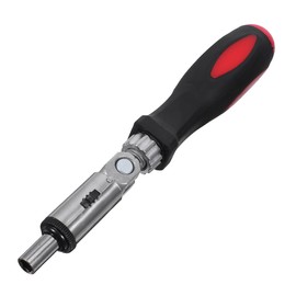 Gadpiparty Multifunctional ratchet screwdriver with variable angles of 0 and hexagonal inside, ideal for precise screwdriving and versatile