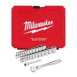 MILWAUKEE 48-22-9044 25PC 1/4" Drive Metric & (48-22-9044)