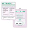 1-Count Knock Knock Apology Nifty Note, Sorry Memo & Apology
