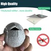 HiBallBall 4 Pack Precut Tennis Balls for Walkers, Tennis Balls