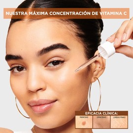 Garnier Sérum Antimanchas Nocturno con 10% Vitamina C Pura | Aclara y Unifica el Tono Mientras Duermes | Piel Radiante en 3 Noches | 30 ml