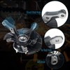 DOSKJOK Steering Knuckle Wheel Hub Bearing Assembly Front Right Passenger