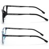 AJYADO 3.0 Strength Blue Light Readers, TR Titanium Unisex 2-Pack