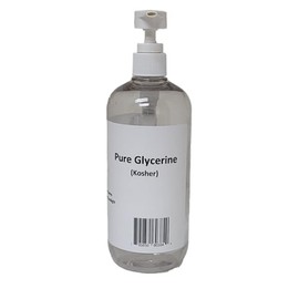 Nature's Will Glicerina pura/glicerina USP, grado FCC para cosméticos, humectante natural y limpiador para piel, cabello, manualidades, aceite base de