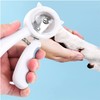 ZB.soar Pet Nail Clippers, Avoid Nails Flying Everywhere, Transparent Nail