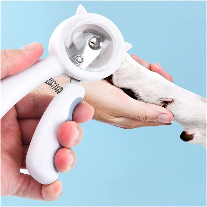 ZB.soar Pet Nail Clippers, Avoid Nails Flying Everywhere, Transparent Nail