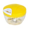 DELISH KITCHEN CC-1850 Pearl Metal Chopper Chopper Easy Chopper Yellow