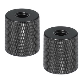 PATIKIL Tripod Screw Adapter 1/4" Female to 1/4" Female, 2 Pcs Tripod Nut Connectors Camera Mount Screw Camera Double Head Converter for Microphone Holder Magic Arms Accessories