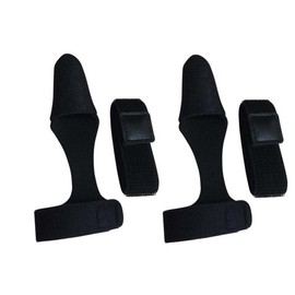 WANGCL 2 Pairs of Fishing Rod Sleeve, Expandable Neoprene Fishing Pole Glove Sleeve Cover Protector Cap + Rod Strap Set