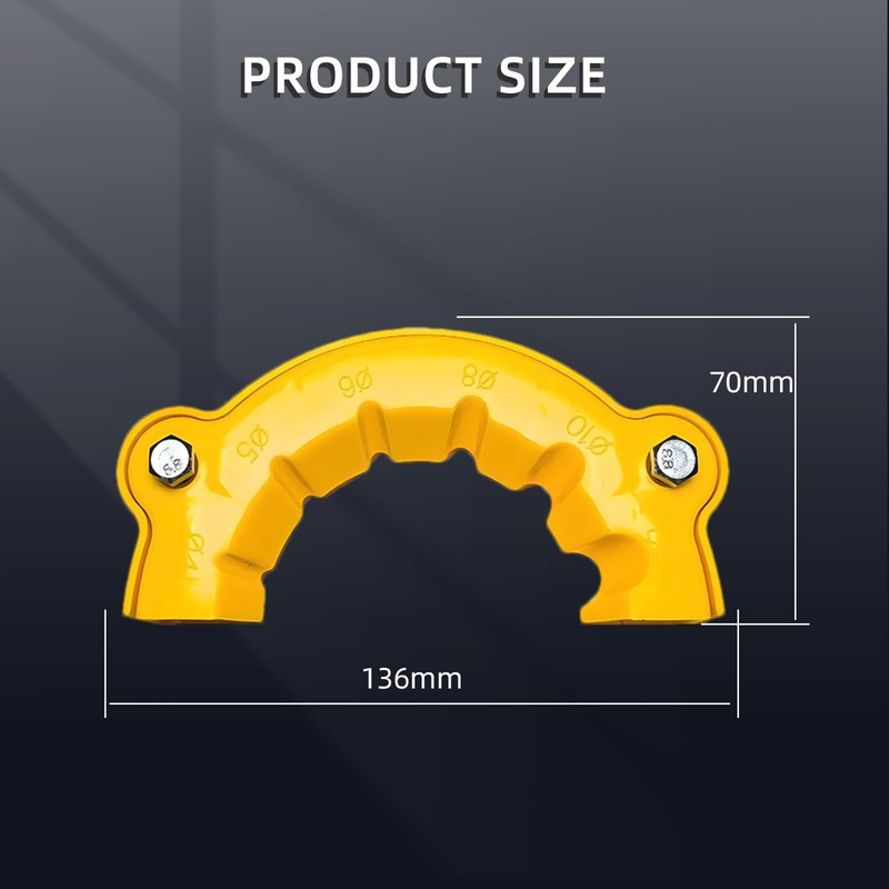 VARKAGE Drill Sharpener for All Bits, Multi-Purpose Drill Grinder, Portable