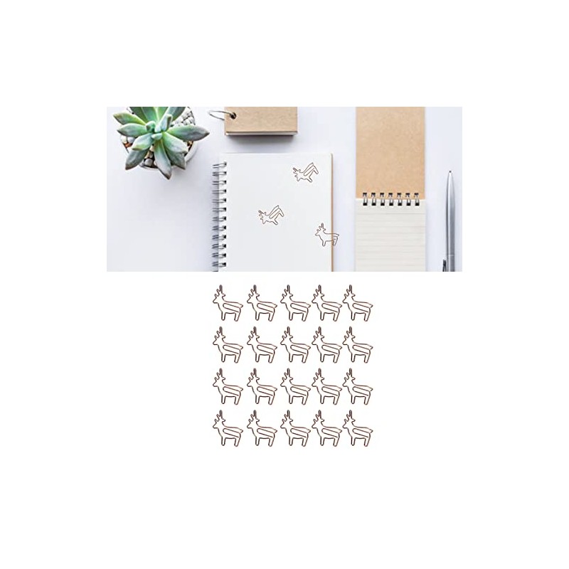 Clips de Papel de Cervatillo Clips de Papel en Forma