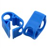 FINBe Blue Plastic Pipe Clamp 6-12mm/1/4''-1/2'' Laboratory Pinch Valve Plastic