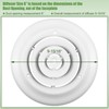 Therwen 4 Pieces 6 Inch Round Vent Cover, Ceiling Diffuser