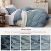 Bedsure Mineral Blue Duvet Cover Twin/Twin XL Size - 2