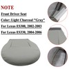 NLQR Front Driver Side Bottom, Perforated Replacement Seat Cover Gray