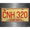 GENERAL LEE dukes of hazzard  Metal License Plate   READ DESCRIPTION 1ST