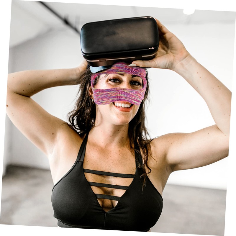 Mikinona Virtual Reality Vr Headset Mask Cover Breathable Elastic Vr