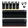 FEWELL 55PCS Oscillating Saw Blades, Universal Titanium Multitool Blades for