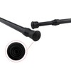 Tension Rods, 2 Pack 28-48 Inches Adjustable Spring Steel Cupboard
