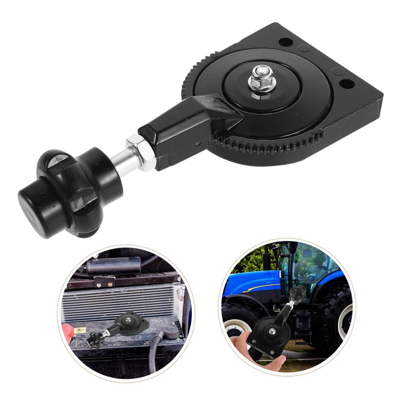 STOBAZA Excavator Throttle Handle Lever Manual Control Assembly for Agricultural