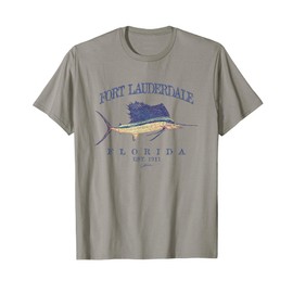 JCombs: Fort Lauderdale, FL, Vintage Sailfish T-Shirt