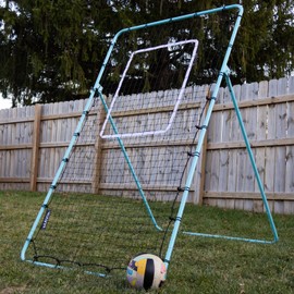MAVIK Volleyball Rebounder Net - Large 7x4ft Adjustable Volleyball Training Equipment Aid - Gift for Girls, Boys, Kids - Multi Sport Trainer for Lacrosse, Soccer, Baseball, Softball