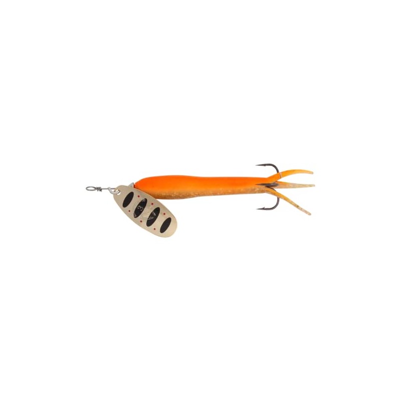 Savage Gear Flying Eel Spinner (Fluo Orange Gold, 23g)