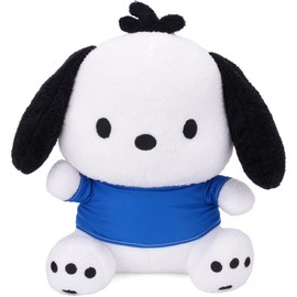 Juju Pochacco Plush (24 in) - Pochacco Stuff - Kawaii Plush - Plushies Kawaii Plushie - Cute Stuffed Animals (Blu)