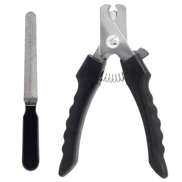 Dog Nail Clippers with Sharp Blade and Non-Slip Grip -
