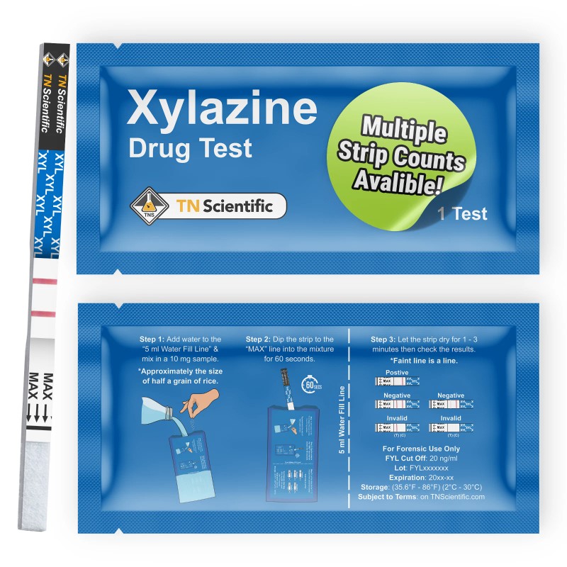 TN Scientific (XYL) Drug Test Strips 2, 5, 10, 25