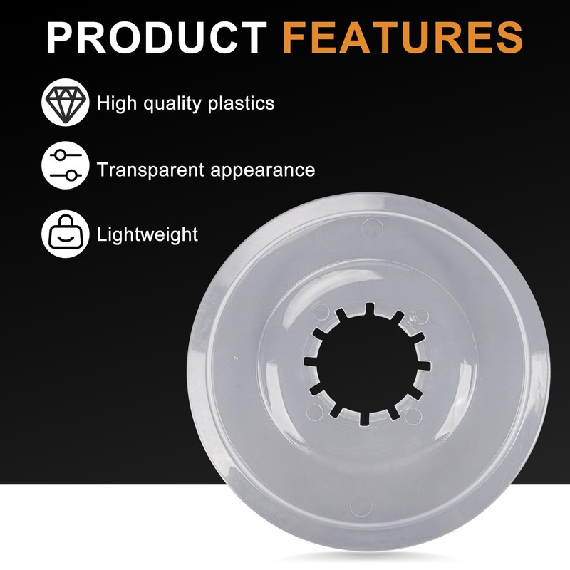 PSLER Flywheel Guard - 2PCS Diameter 138 mm Freewheel Spoke
