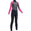 Gul G-Force Junior 3mm Flatlock Wetsuit in Black and Pink