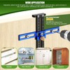 Poiyham Cabinet Hardware Handle Jig, Adjustable Cabinet Hole Drilling Template