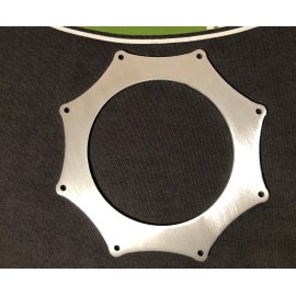 divebombers garage 3.5” Aluminum Exhaust Ring Panel For Fender Exit
