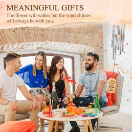 Milcier House Warming Gifts New Home, Best Housewarming Gifts -Unique Wind Chimes - Housewarming Gifts for Women, Couple, Friend, Neighbor, New Homeowner, New Home Gift Ideas 2024