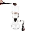 YAMA Glass 3 Cup Tabletop Siphon Gravity Coffee Maker with