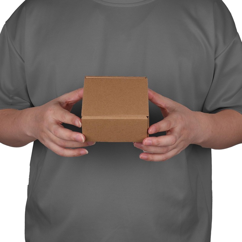 Serwrsw 4x4x2 Shipping Boxes Set of 6, Small Cardboard Boxes
