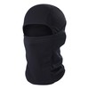 hikevalley Balaclava Face Mask Adjustable Windproof UV Protection Hood (Black),