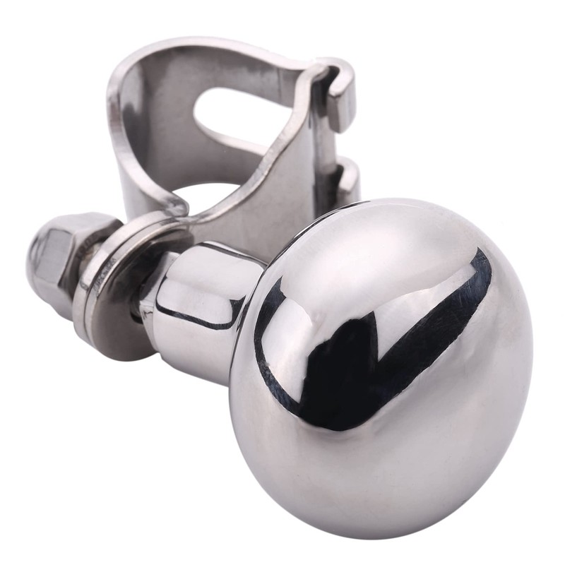 Universal Stainless Steel Steering Wheel Spinner Heavy Duty Car Truck