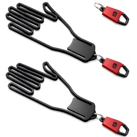 Athvcht Golf Glove Hanger 2-Piece Set Glove Hanger Caddy Bag Mount Holder Glove Hanger Drying Mold Prevention Unisex 2-Piece Set