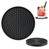 Coasters for Drinks, Silicone Coasters Set, Cup Mat - Deep