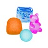 4Pcs Large Ice Cube Squishy Stress Balls Toys Set for