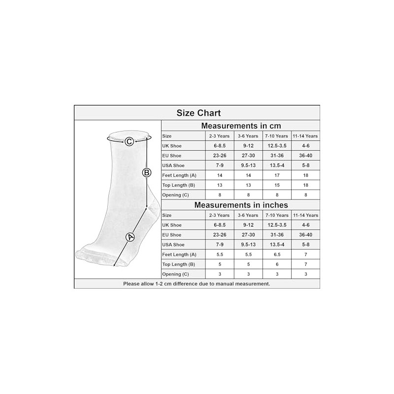 A2Z 4 Kids Girls Stripe Heel & Toe Socks Stylish