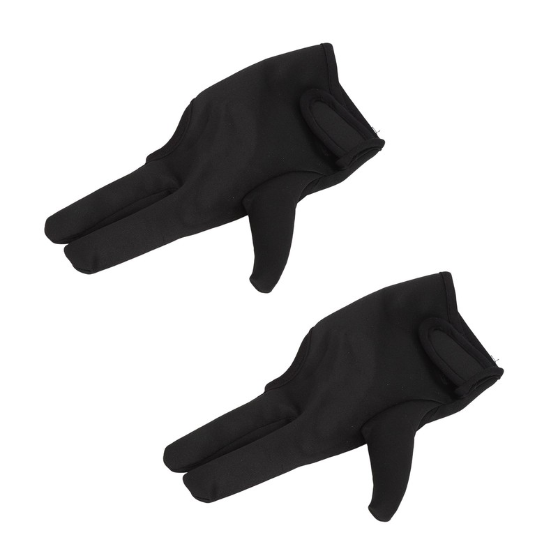 2Pcs 3 Finger Barber Glove Insulated Hair Styling Heat Protector